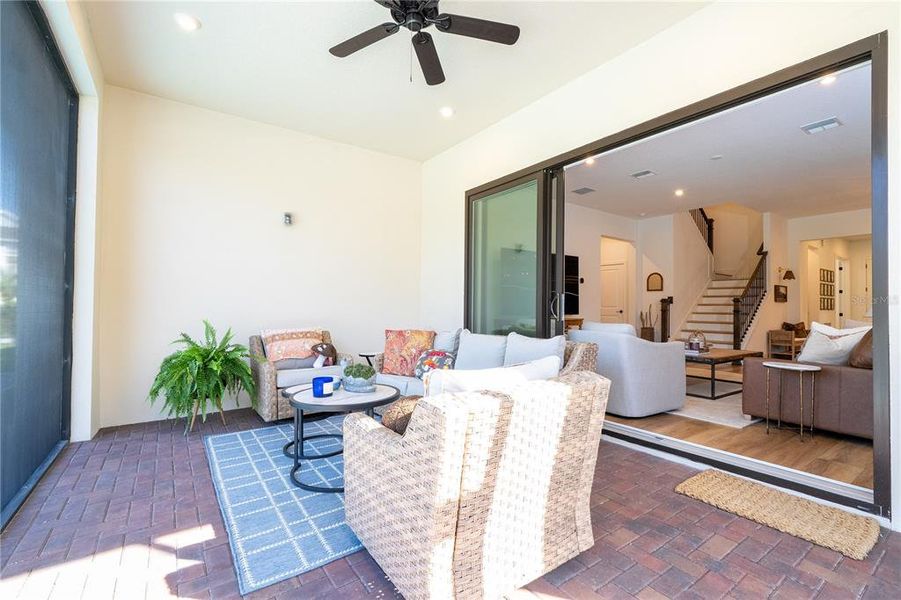 Furnished interior view inside a new home in Celebration - Island Village, Celebration (Image 14).