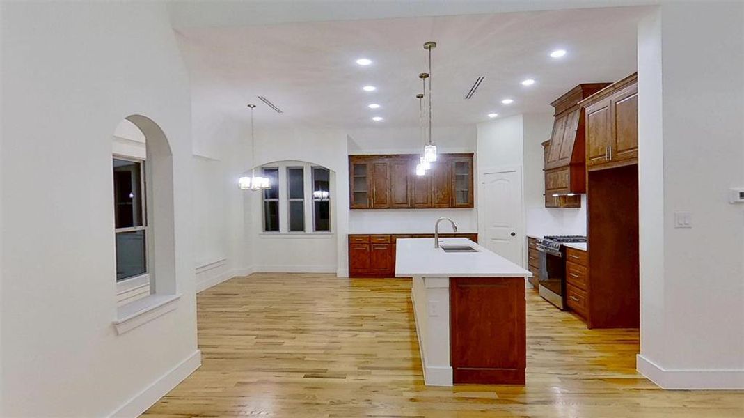 Furnished interior view inside a new home in , Mabank (Image 5). Furnished interior view inside a new home in , Mabank (Image 5).