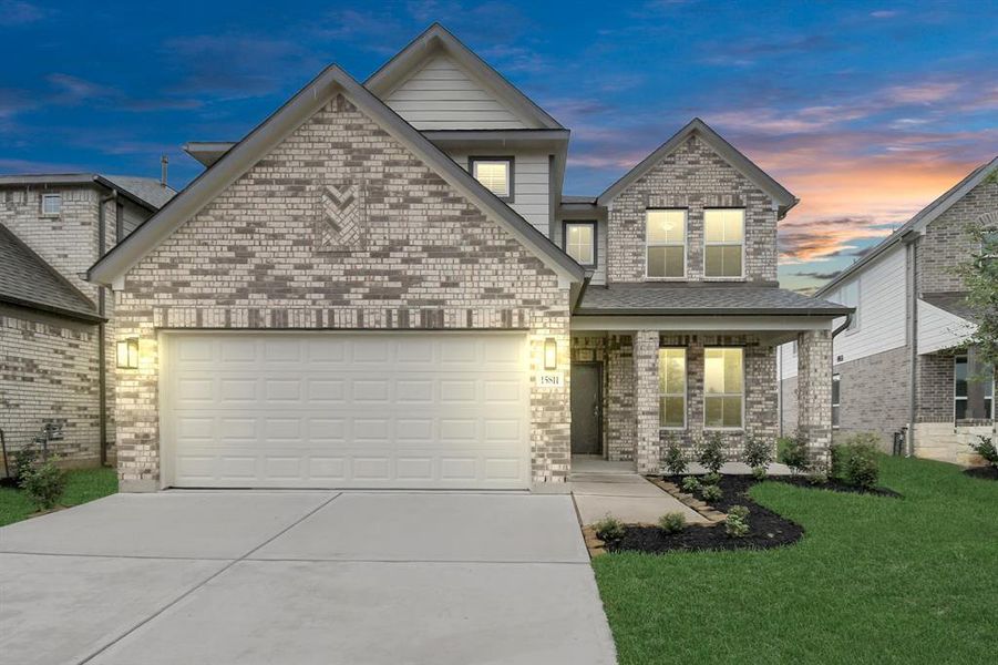 Welcome to 15811 Walnut Leaf Lane located in Telge Ranch and zoned to Cy-Fair ISD.