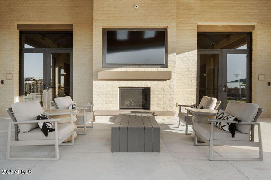 Outside seating area 1