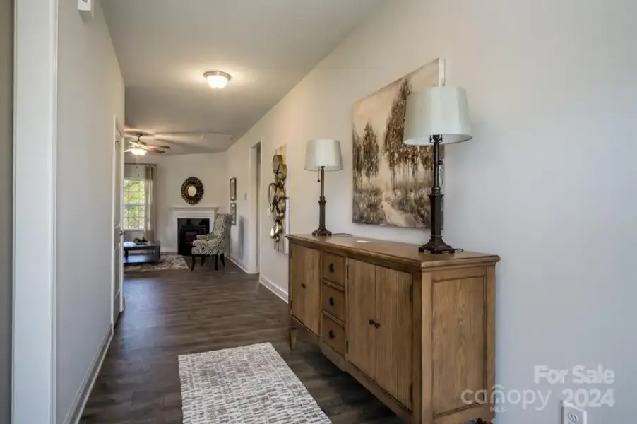 Representative furnished interior of a home built from the 1902 by Adams Homes in Ham Farm, La Grange (Image 5).
