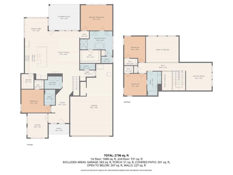 View of home floor plan