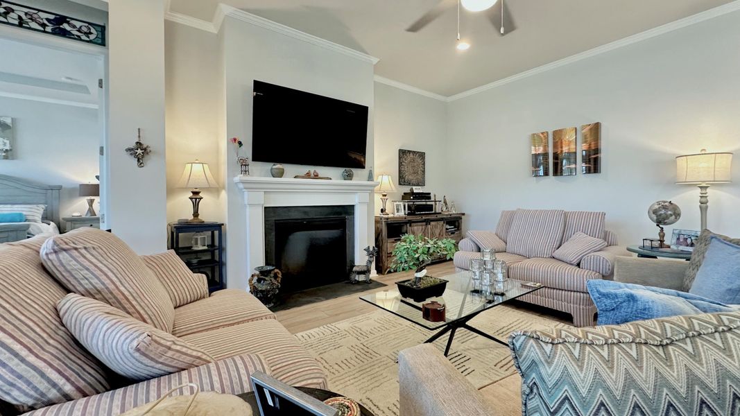 Furnished interior view inside a new home in , Summerville (Image 16). Furnished interior view inside a new home in , Summerville (Image 16).