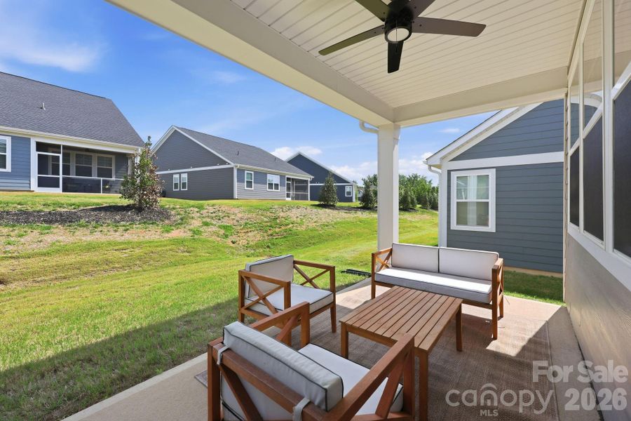 Exterior details and patio area of a home in , Cornelius (Image 27). Exterior details and patio area of a home in , Cornelius (Image 27).
