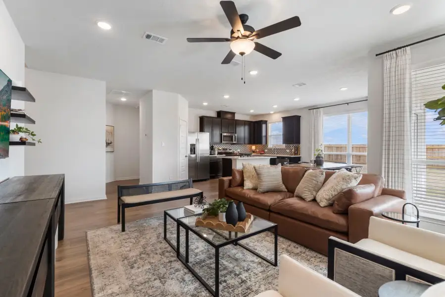 Furnished interior view inside a new home in Grand Lake, Snook (Image 6).