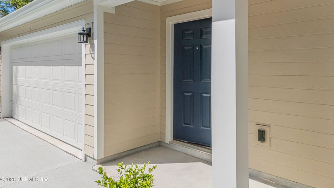 Exterior details and patio area of a home in , Jacksonville (Image 18). Exterior details and patio area of a home in , Jacksonville (Image 18).