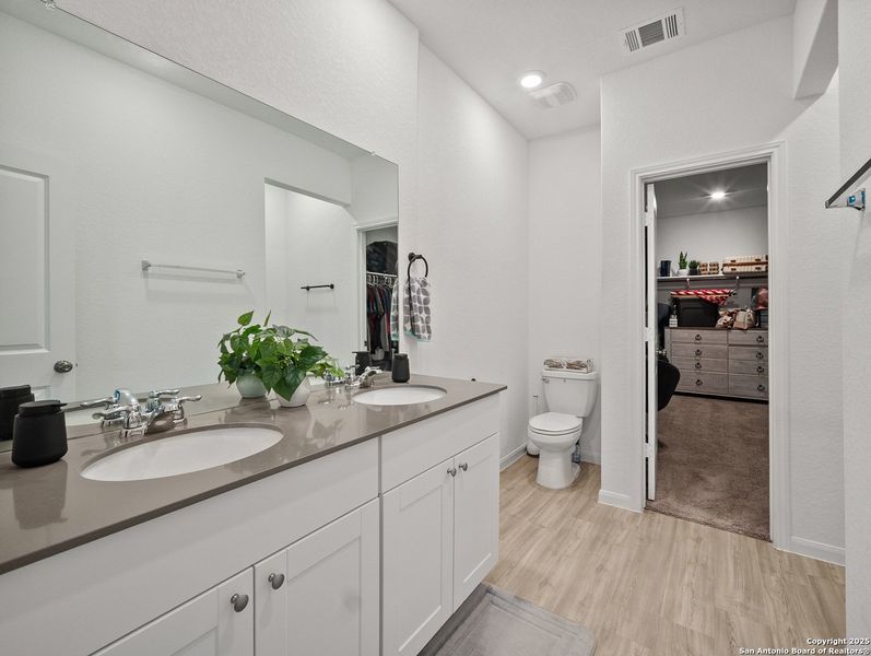 Furnished interior view inside a new home in Morgan Meadows: Barrington Collection, San Antonio (Image 5). Furnished interior view inside a new home in Morgan Meadows: Barrington Collection, San Antonio (Image 5).