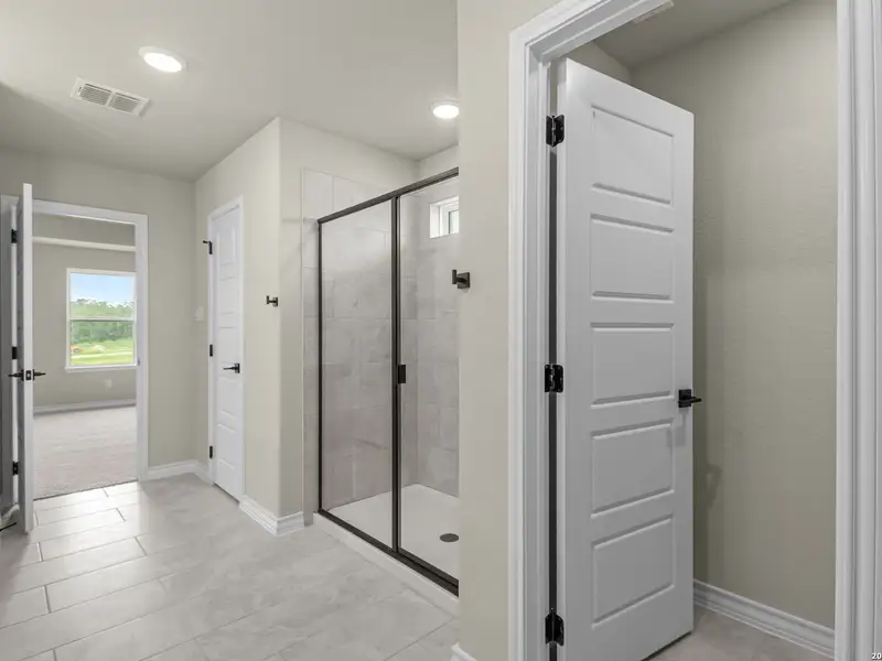 Furnished interior view inside a new home in The Reserve at Potranco Oaks, Castroville (Image 16).