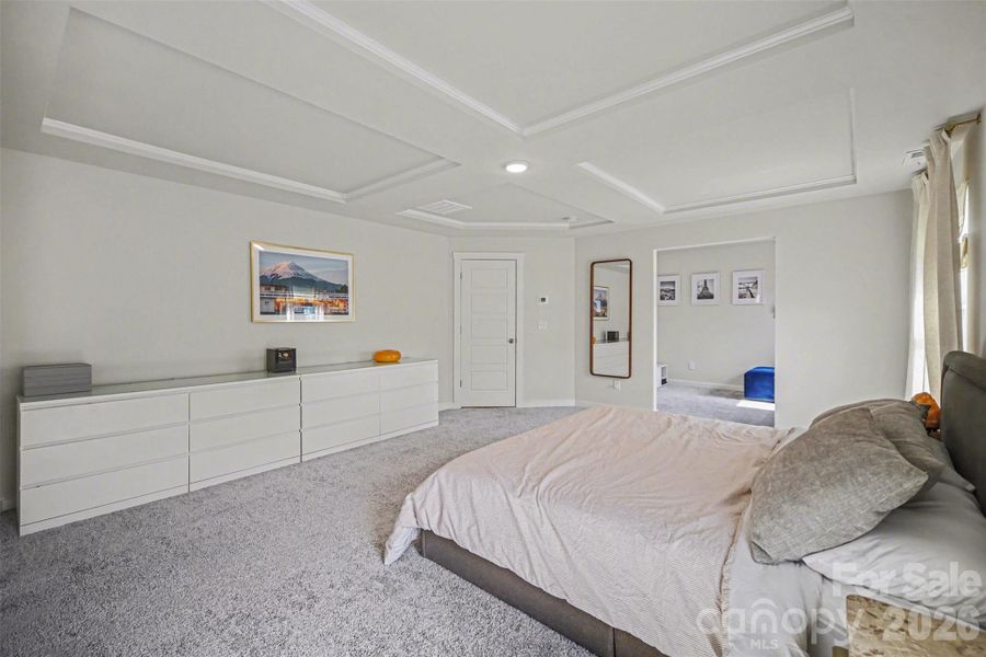 Furnished interior view inside a new home in Enclave at Caldwell, Charlotte (Image 34).