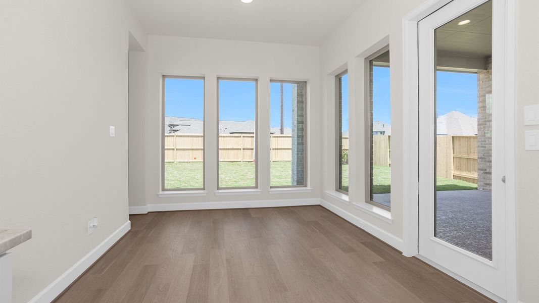 Spacious, unfurnished interior of a new home in Meridiana, Manvel (Image 27). Spacious, unfurnished interior of a new home in Meridiana, Manvel (Image 27).