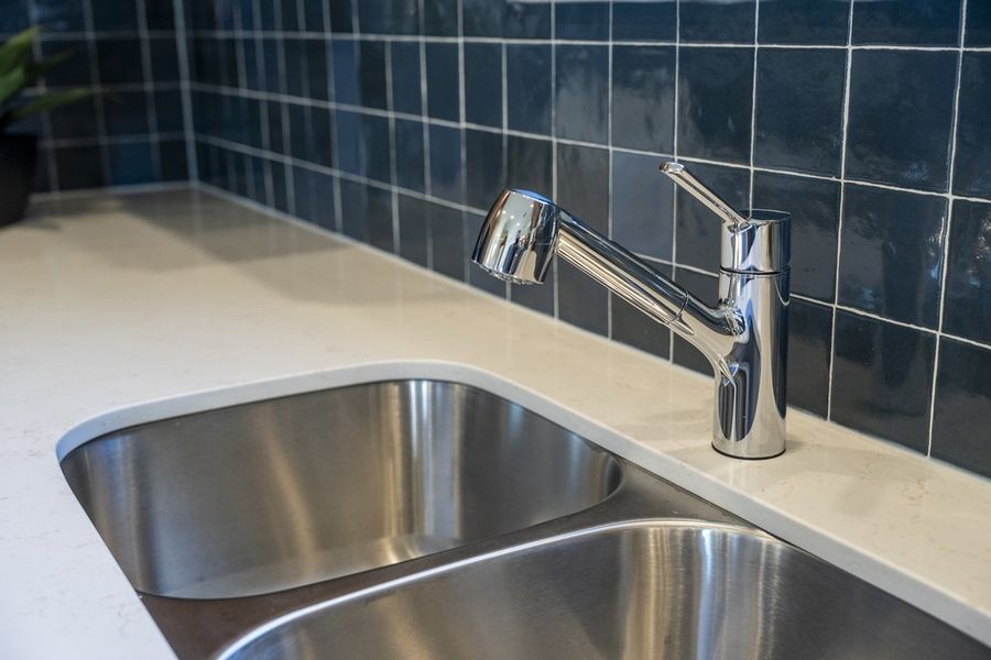 WaterSense® labeled kitchen faucet