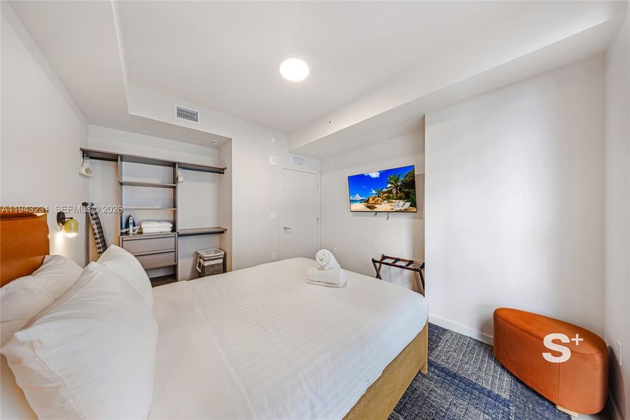 Furnished interior view inside a new home in , Miami (Image 9).