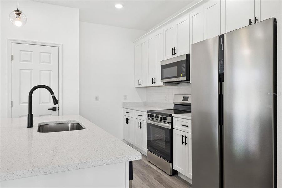 Furnished interior view inside a new home in , Poinciana (Image 9).