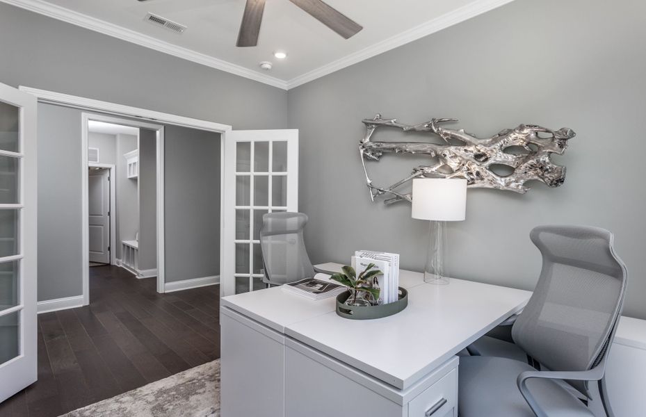 Furnished interior view inside a new home in Kinsdale, Lancaster (Image 16).