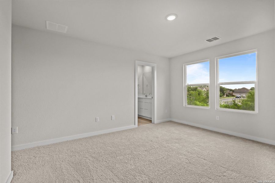 Spacious, unfurnished interior of a new home in Applewhite Meadows, San Antonio (Image 24). Spacious, unfurnished interior of a new home in Applewhite Meadows, San Antonio (Image 24).