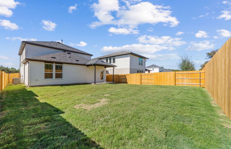 Exterior details and patio area of a home in Woodside, Georgetown (Image 26). Exterior details and patio area of a home in Woodside, Georgetown (Image 26).