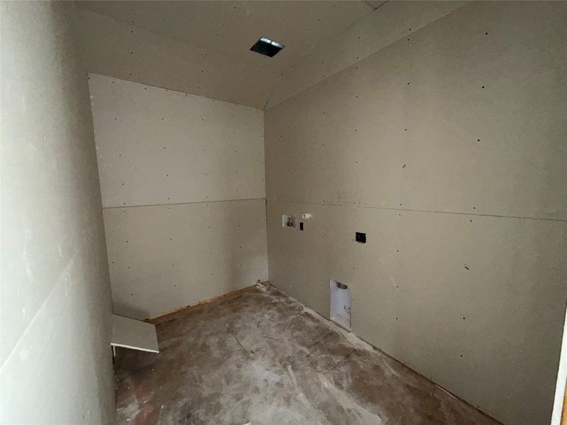 In-progress construction of a new home in Lariat, Liberty Hill, TX (Image 32).