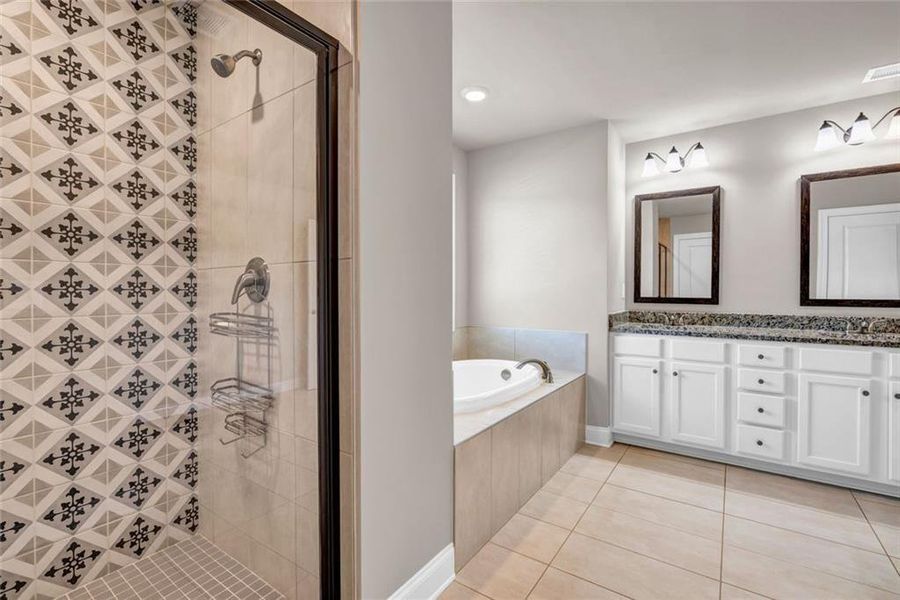 Furnished interior view inside a new home in , Douglasville (Image 13). Furnished interior view inside a new home in , Douglasville (Image 13).