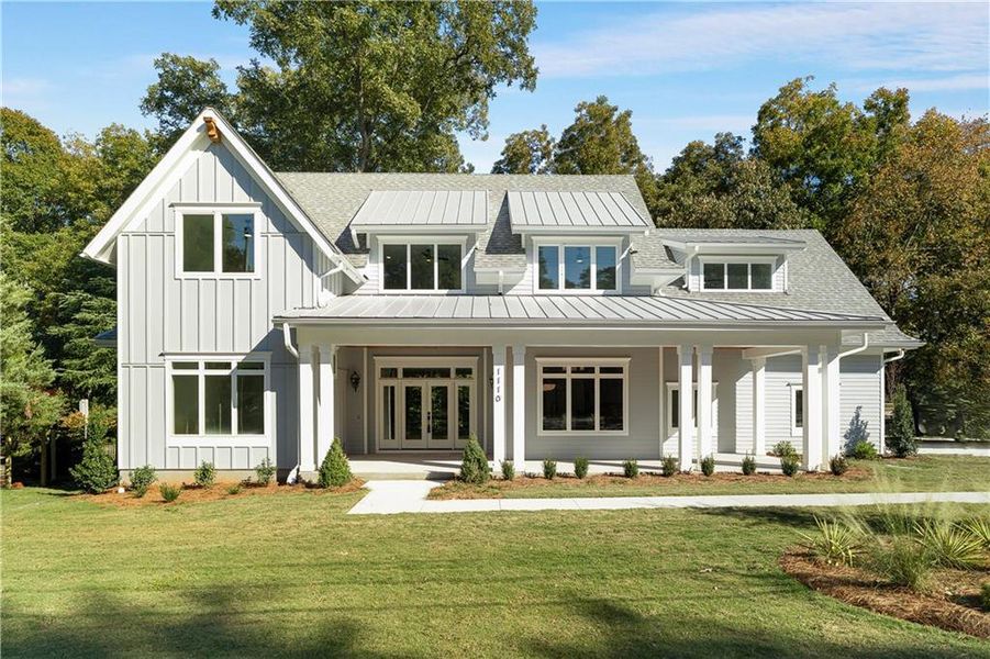 Front exterior of a new home in , Clarkston, GA, highlighting curb appeal (Image 1). Front exterior of a new home in , Clarkston, GA, highlighting curb appeal (Image 1).