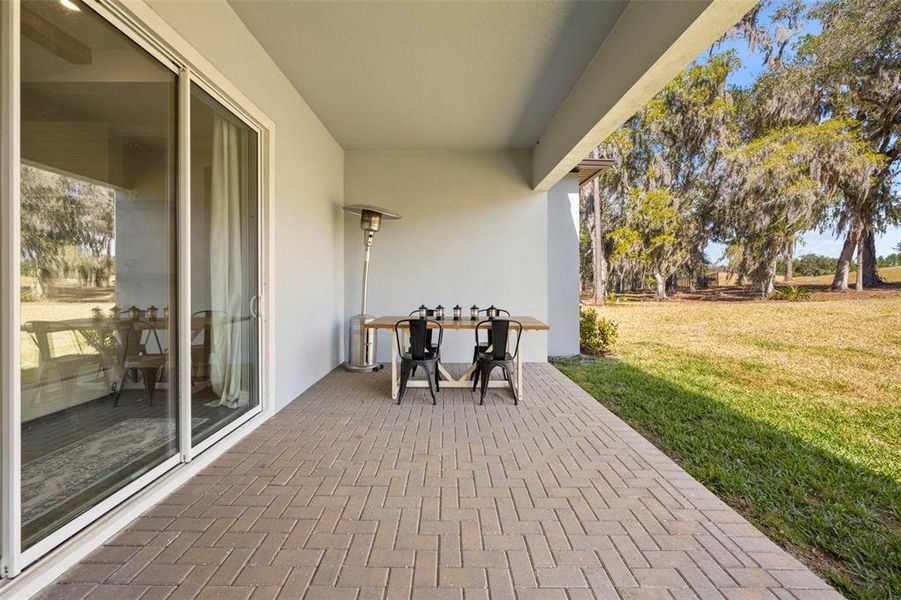 Exterior details and patio area of a home in , Brooksville (Image 37).