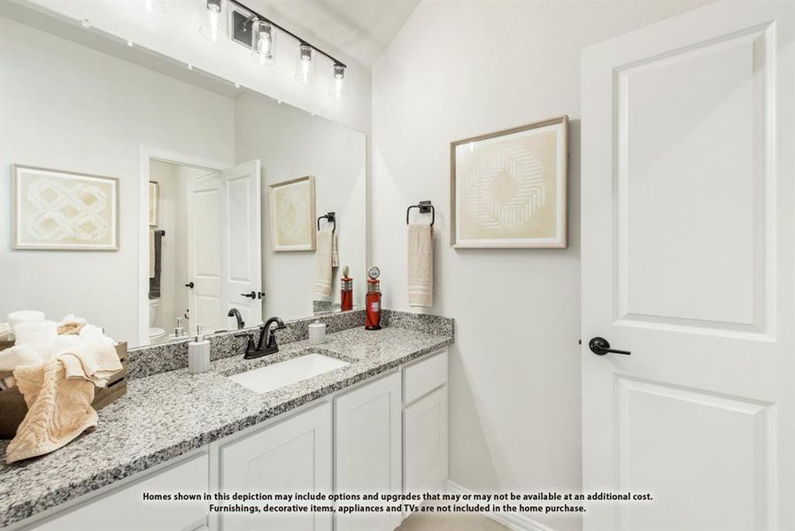 Furnished interior view inside a new home in The Oaks, Red Oak (Image 30). Furnished interior view inside a new home in The Oaks, Red Oak (Image 30).