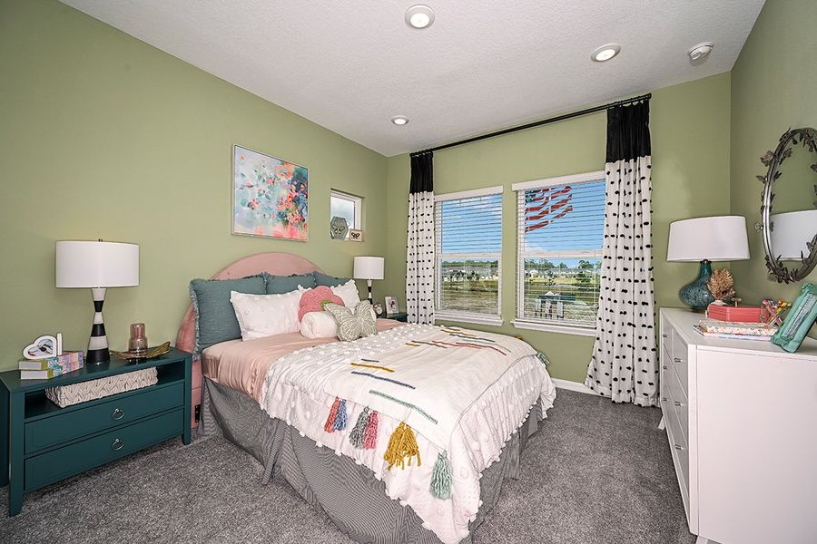 Furnished interior view inside a new home in Cherry Elm at SilverLeaf, St. Augustine (Image 23). Furnished interior view inside a new home in Cherry Elm at SilverLeaf, St. Augustine (Image 23).