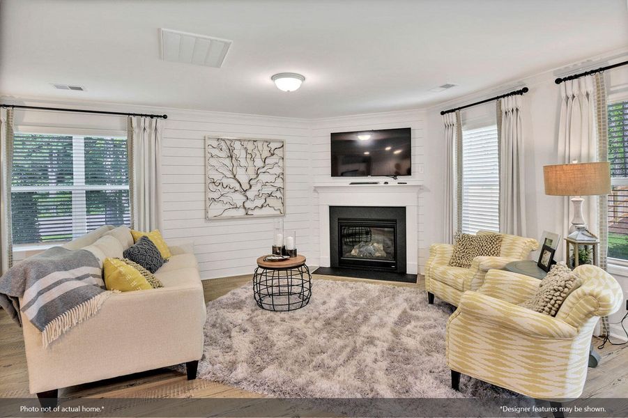 Furnished interior view inside a new home in Central Creek, Goose Creek (Image 14). Furnished interior view inside a new home in Central Creek, Goose Creek (Image 14).