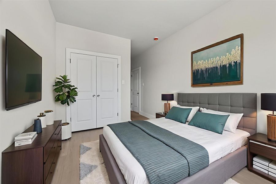 Virtual staging - Bedroom - All bedrooms are located on the second floor