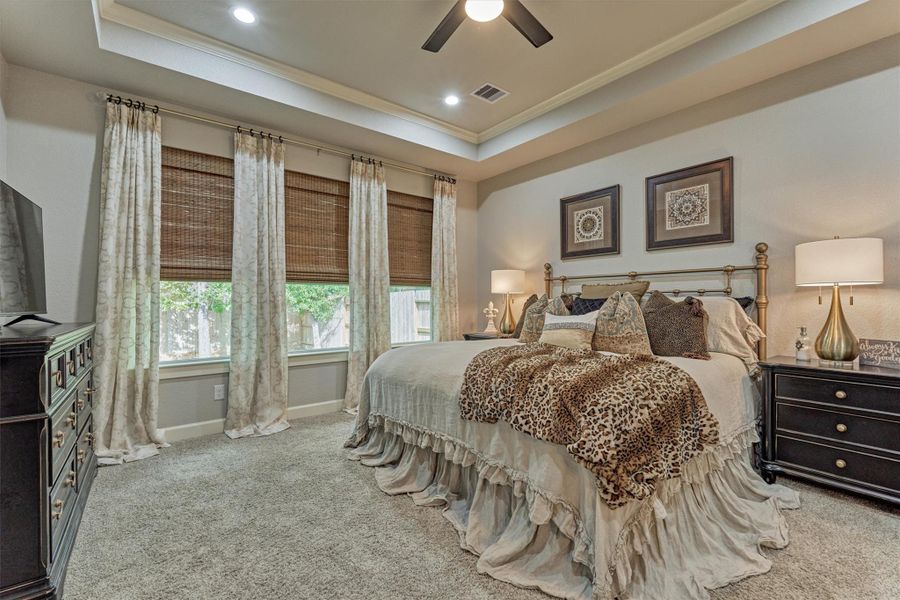 Note all the custom shades in the home Note all the custom shades in the home