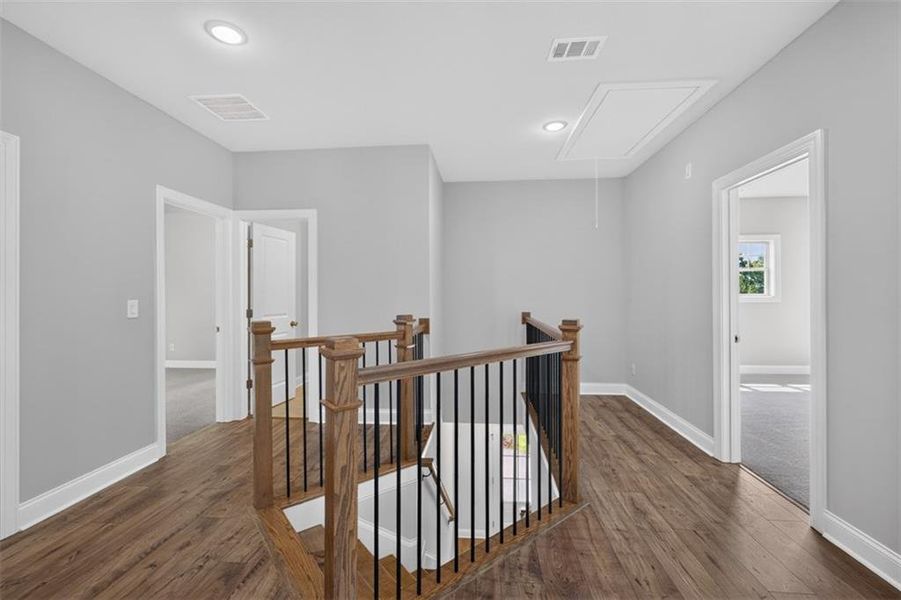 Furnished interior view inside a new home in , Buford (Image 32).