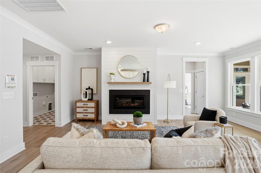 Furnished interior view inside a new home in Rone Creek, Waxhaw (Image 19). Furnished interior view inside a new home in Rone Creek, Waxhaw (Image 19).