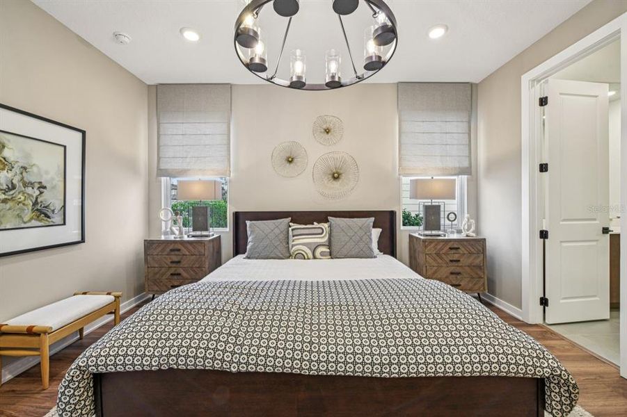 Furnished interior view inside a new home in Northlake Classical, Winter Garden (Image 28). Furnished interior view inside a new home in Northlake Classical, Winter Garden (Image 28).