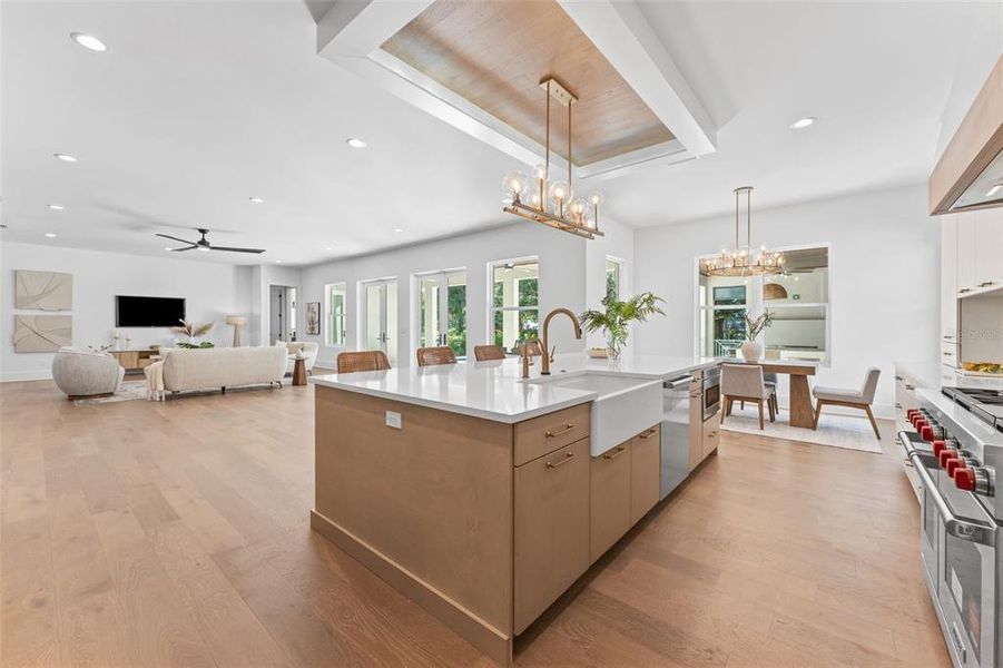 Furnished interior view inside a new home in , Tampa (Image 20).