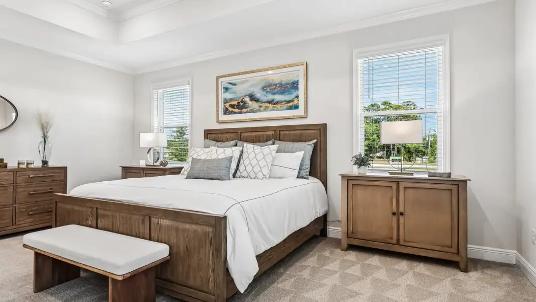 Representative furnished interior of a home built from the Venice by Maronda Homes in Malabar Springs, Palm Bay (Image 29).