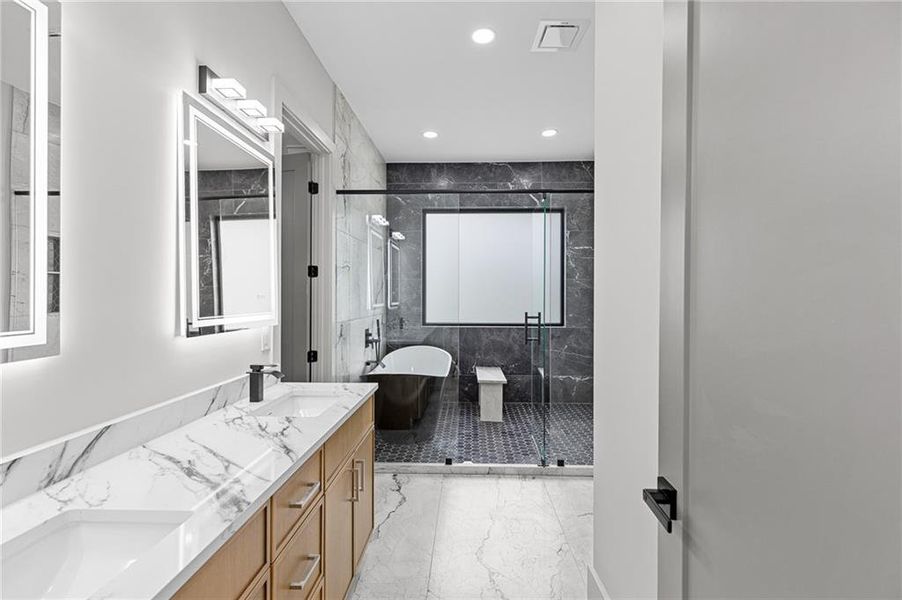 Furnished interior view inside a new home in , Lawrenceville (Image 51).