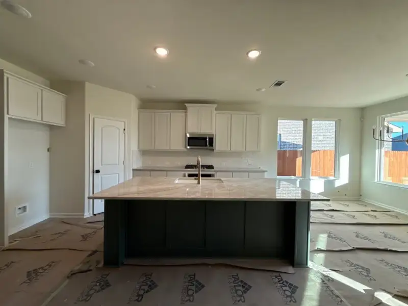 In-progress construction of a new home in Morningstar, Aledo, TX (Image 11).