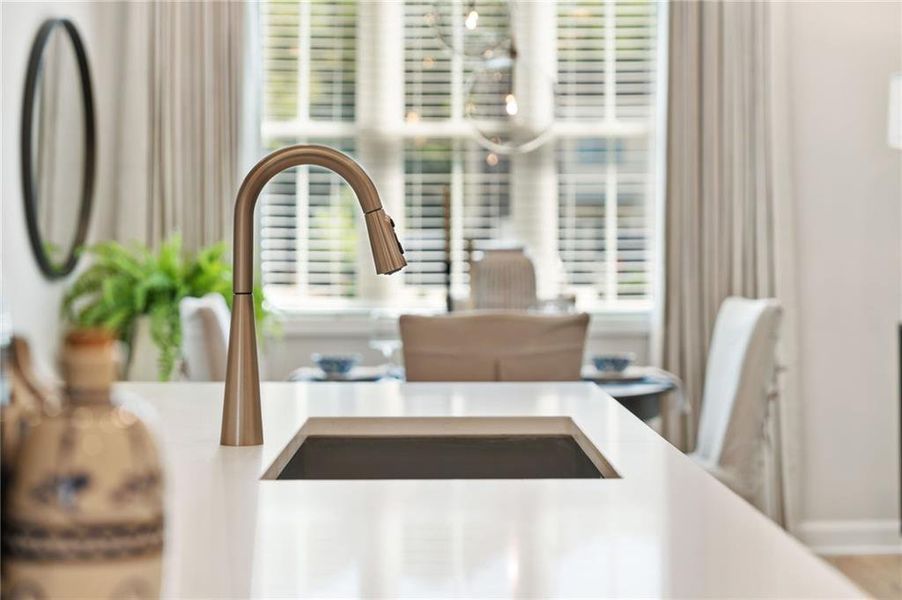 Close-up of interior finishes inside a home in East Park Village, Kennesaw (Image 19).