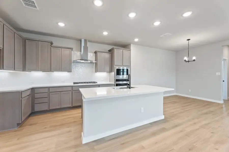 Furnished interior view inside a new home in Veranda Signature, San Antonio (Image 4).