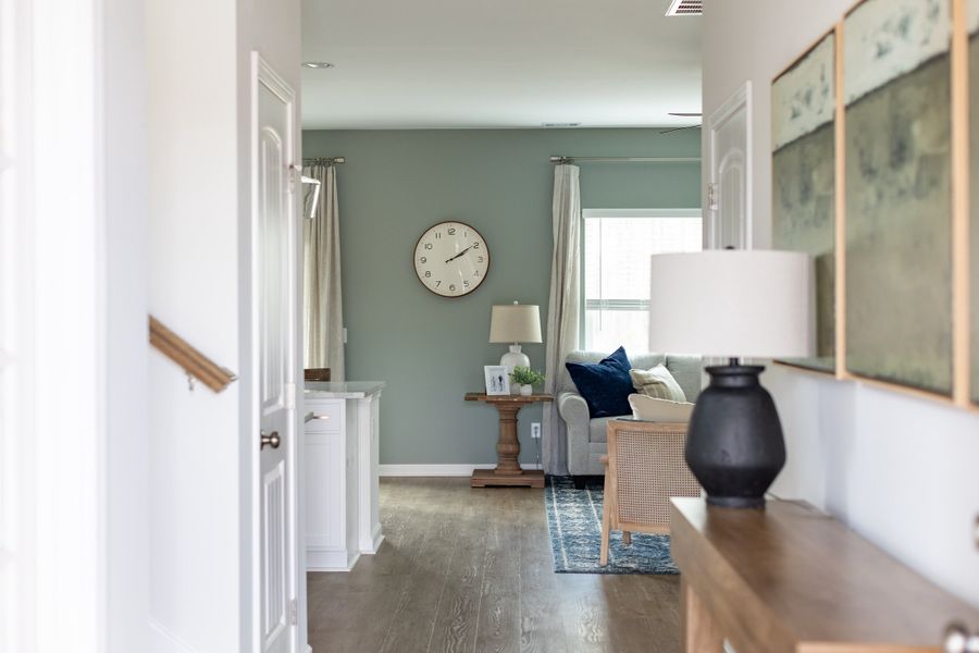 Representative furnished interior of a home built from the The Magnolia by Smith Family Homes in Majestic Oaks, Brunswick (Image 6).