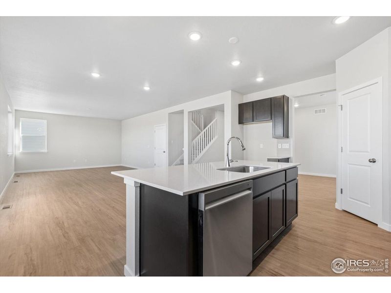 Furnished interior view inside a new home in Prairie Song, Windsor (Image 11).