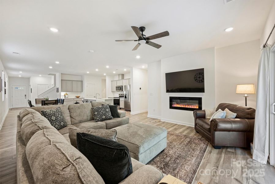 Furnished interior view inside a new home in Blue Sky Meadows, Monroe (Image 12).