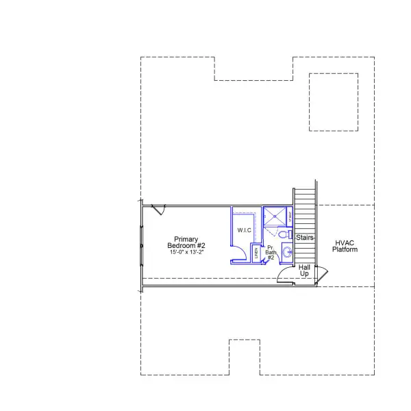 2D floor plan layout of this home in Scotts Hill Village, Wilmington, NC (Image 4). 2D floor plan layout of this home in Scotts Hill Village, Wilmington, NC (Image 4).