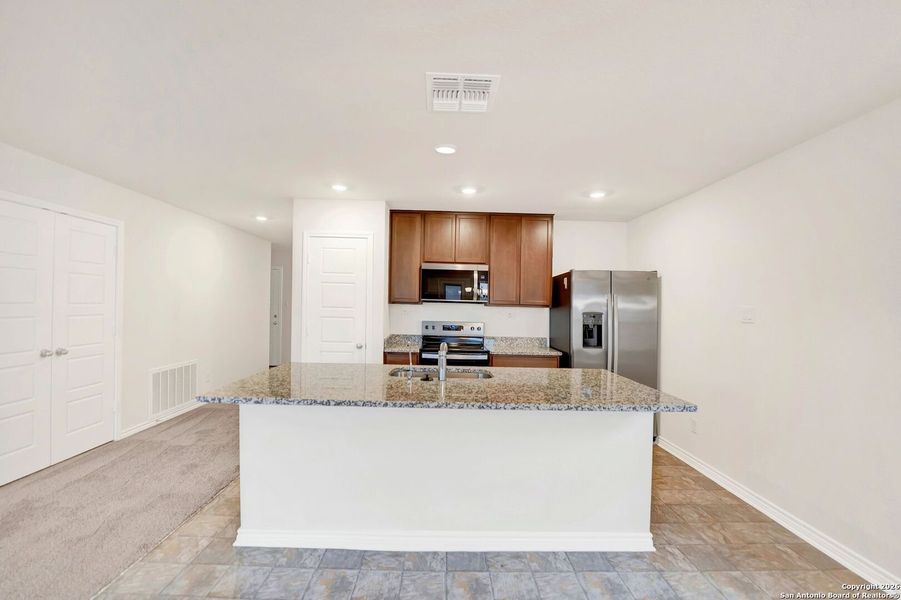 Furnished interior view inside a new home in , San Antonio (Image 13).