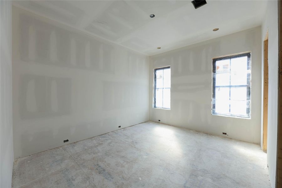 2nd Floor Flex Room can be used as a 2nd office, play room, hobby/craft room and more.