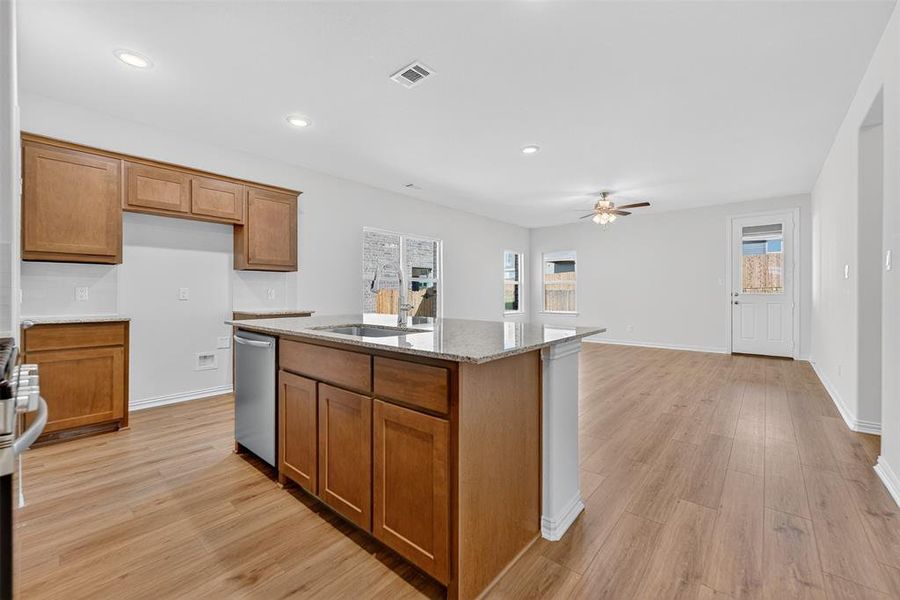 Furnished interior view inside a new home in Liberty Pointe, Gainesville (Image 12). Furnished interior view inside a new home in Liberty Pointe, Gainesville (Image 12).