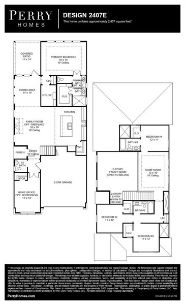 2D floor plan layout of this home in Easton Park, Austin, TX (Image 2). 2D floor plan layout of this home in Easton Park, Austin, TX (Image 2).