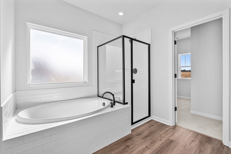Furnished interior view inside a new home in Fieldstone, Lexington (Image 15).