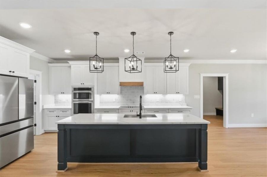 Furnished interior view inside a new home in , Monroe (Image 15). Furnished interior view inside a new home in , Monroe (Image 15).