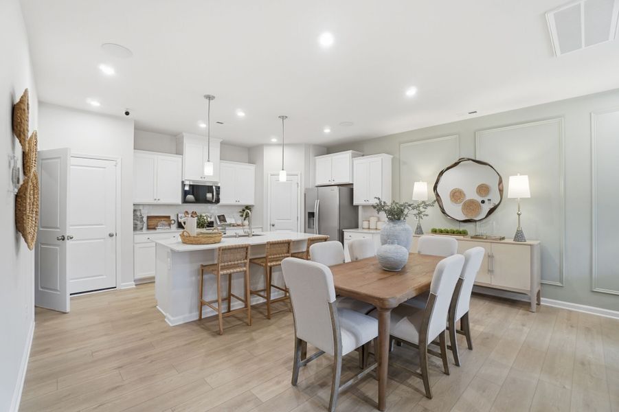 Representative furnished interior of a home built from the Shelby by Mattamy Homes in Bratton Pointe, Rock Hill (Image 12).