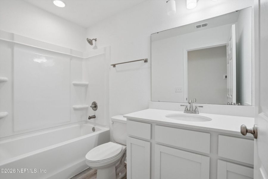Furnished interior view inside a new home in , Jacksonville (Image 10).